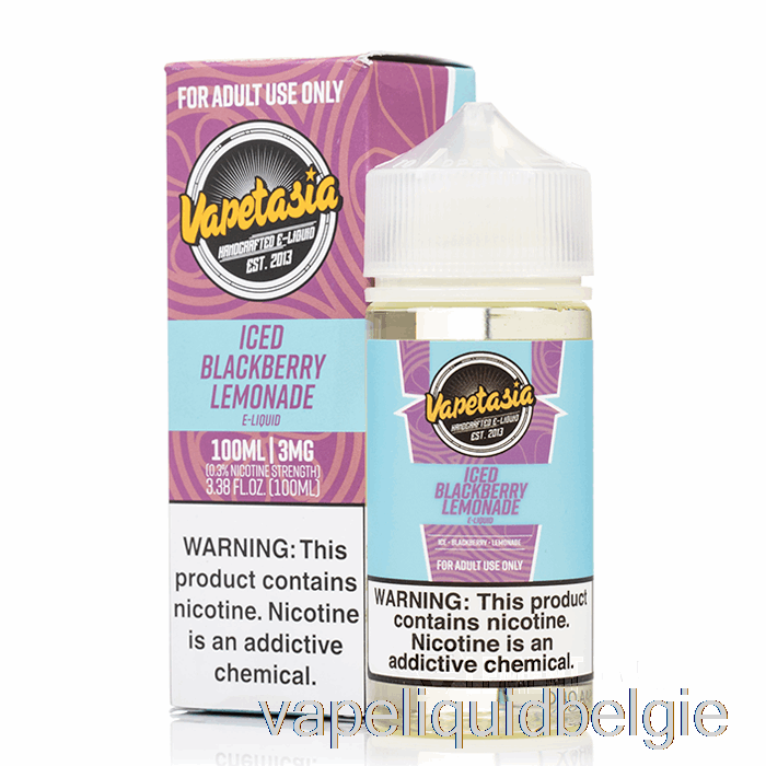 Vape België Ijskoude Bramenlimonade - Vapetasia - 100ml 0mg